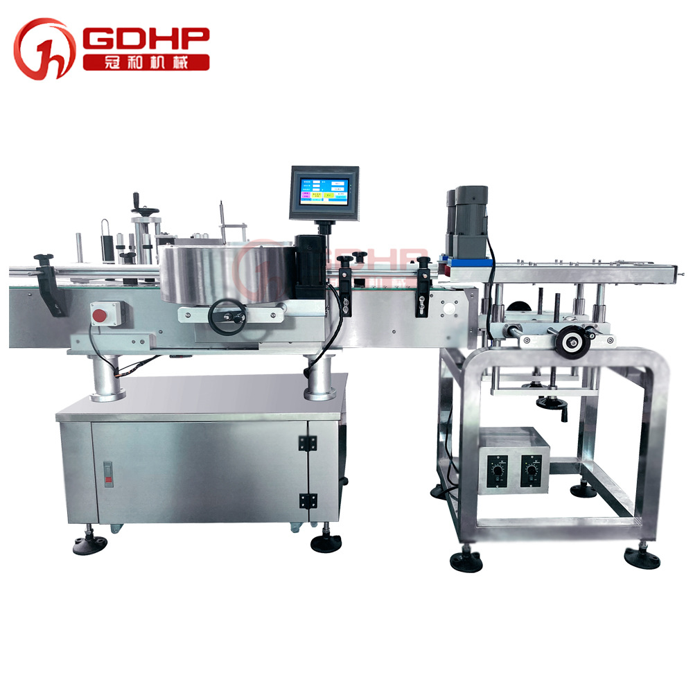 517免洗洗手液灌装旋盖贴标生产线大瓶-5